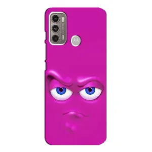 Силиконовые Чехлы (смешные стикеры) для Motorola MOTO G60 (Хитрая мордочка)