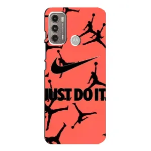 Силиконовый Чехол Nike Air Jordan на Моторола Мото джи 60 (Just Do It)
