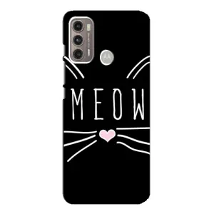 Бампер з зображенням Котиків для Моторола Мото джі 60 (КОТИК MEOW)