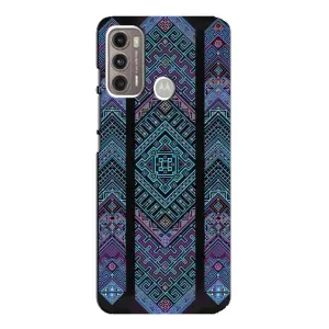 Силиконовый Чехол на Motorola MOTO G60 (Крутой орнамент)