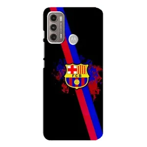 Чехол для Motorola MOTO G60 (Барселона) (Лого Барсы)