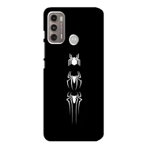 Чехол Супергерой Человека Паука на Motorola MOTO G60 (Лого паука)