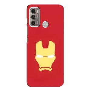 Чехол Супергерой Железный человек на Motorola MOTO G60 (Man)