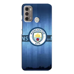 Силиконовые Чехлы принт Футбол на Motorola MOTO G60 (ManCity)