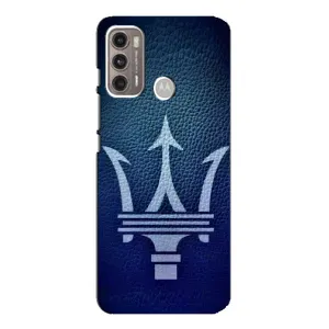 Чехлы с тематикой "Крутые машины" на Motorola MOTO G60 (Лого Maserati)