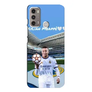 Чехол (TPU) с Футболистом на Motorola MOTO G60 (Mbappe Real)