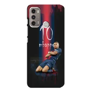 Чехол (TPU) с Футболистом на Motorola MOTO G60 (MBAPPE 10)