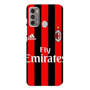 Чехлы с ТОП Футбольными клубами на Motorola MOTO G60 (Milan)