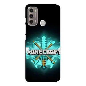 Чехол майнкрафт для Motorola MOTO G60 (MineCraft 2)