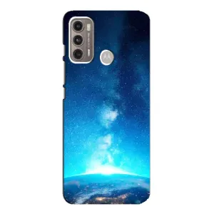 Чехлы КОСМОС для Motorola MOTO G60 (Млечный путь)