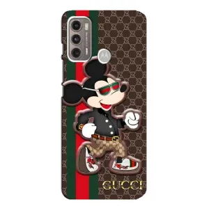 Чехлы Бренд GUCCI для Motorola MOTO G60 (Маус Гуччи)