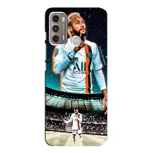 Силиконовый Чехол Motorola MOTO G60 (Неймар ПСЖ)