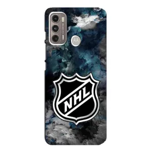 Чехлы с принтом Спортивная тематика для Motorola MOTO G60 (NHL хоккей)