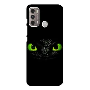 Чехол дракон Беззубик для Motorola MOTO G60 (Глаза Беззубика)