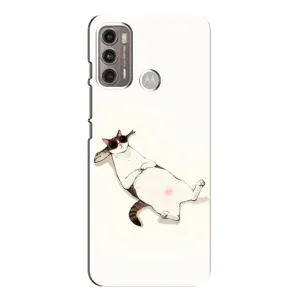 Чохол на тематику: Коти для Motorola MOTO G60 (Відпочинок)