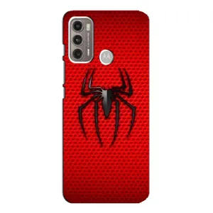 Чехол Супергерой Человека Паука на Motorola MOTO G60 (Паук марвел)