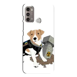 Чехол с принтом Собаки Патрон для Motorola MOTO G60 (Пёс Патрон с ракетой)
