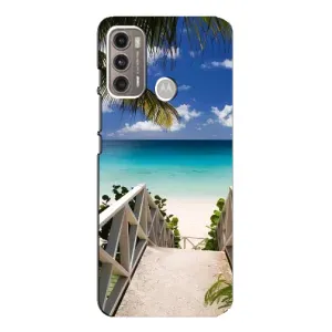 Летний Чехол на Motorola MOTO G60 (Рай)