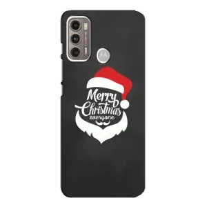 Чехол Санта Клаус для Motorola MOTO G60 (Санта Крисмас)
