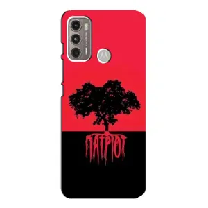 Чехлы УПА (Красно-Чёрный) на Motorola MOTO G60 (УПА Патриот)