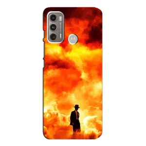 Чохол Оппенгеймер / Oppenheimer на Motorola MOTO G60 (Вибух)