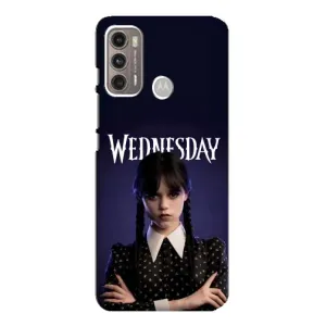 Чехлы с принтом Уэнсдей на Motorola MOTO G60 (Wednesdey)