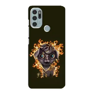Чехлы на военную тематику для Motorola MOTO G60s (Бавовна мем)