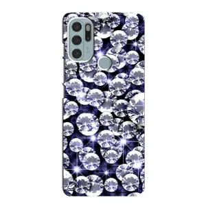 Чехол (Дорого -богато) на Motorola MOTO G60s (Бриллианты)