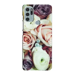 Чехлы с принтом Розочки для Motorola MOTO G60s (Букет РОЗ)