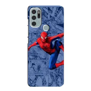 Силиконовый Чехол для Motorola MOTO G60s (Человек Паук)