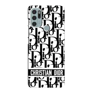 Чехол (Dior, Prada, YSL, Chanel) для Motorola MOTO G60s (Christian Dior)