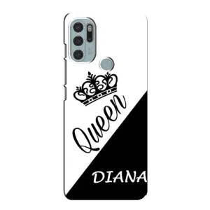 Именные Женские Чехлы для Motorola MOTO G60s (DIANA)