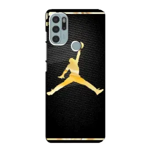 Силиконовый Чехол Nike Air Jordan на Моторола Мото Дж 60 С (Джордан 23)