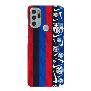 Чехол для Motorola MOTO G60s (Барселона) (Фанат Барсы)