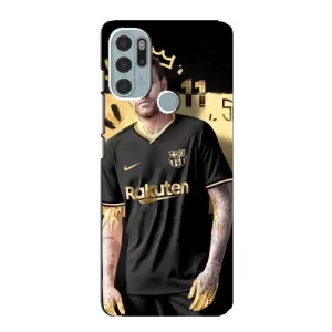 Силиконовый Чехол Motorola MOTO G60s (Gold Neymar)