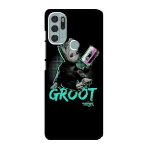 Чехол Супергерои Марвел на Моторола Мото Дж 60 С (Groot)