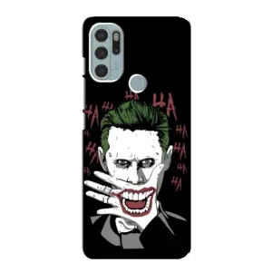 Чехлы с картинкой Джокера на Motorola MOTO G60s (Hahaha)