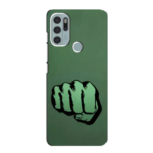 Чехол с рисунком «Халк» для Motorola MOTO G60s