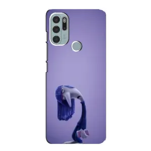 Чехол Головоломка для Motorola MOTO G60s - (AlphaPrint) (Хандра)