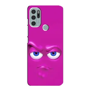 Силиконовые Чехлы (смешные стикеры) для Motorola MOTO G60s (Хитрая мордочка)