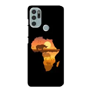 Літній Чохол на Motorola MOTO G60s (Карта)
