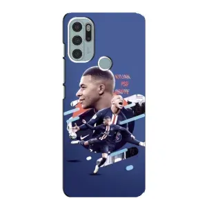 Чехол (TPU) с Футболистом на Motorola MOTO G60s (Килиан)