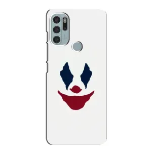 Чехлы с картинкой Джокера на Motorola MOTO G60s (Лицо Джокера)