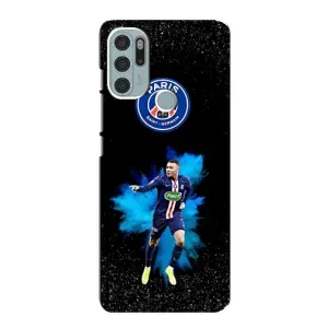 Чехол (TPU) с Футболистом на Motorola MOTO G60s (Мбаппе ПСЖ)