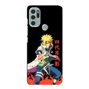 Купить Чехлы на телефон с принтом Anime для Motorola MOTO G60s (Минато)
