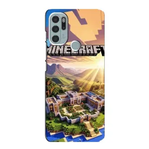 Чехол майнкрафт для Motorola MOTO G60s (MINECRAFT)