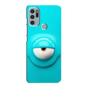 Силиконовые Чехлы (смешные стикеры) для Motorola MOTO G60s (Одноглазик)