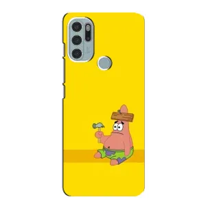 Чехлы с Патриком на Motorola MOTO G60s (Ошибочка)