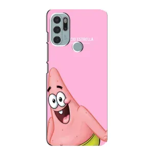Чехлы с Патриком на Motorola MOTO G60s (Патрик)