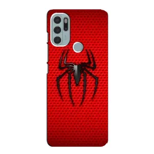 Чехол Супергерой Человека Паука на Motorola MOTO G60s (Паук марвел)
